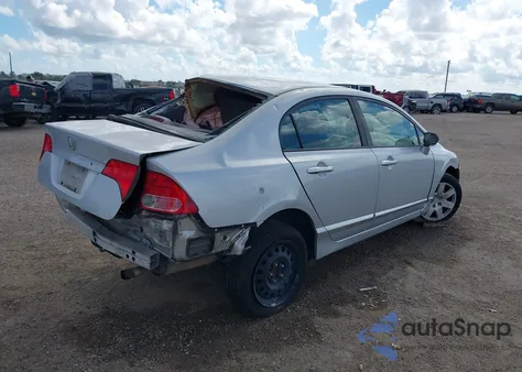 2007 Honda Civic Lx z USA, uszkodzony, nr VIN 1HGFA16597L058800